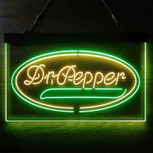 Dr. Pepper Plain Logo Neon-Like LED Sign