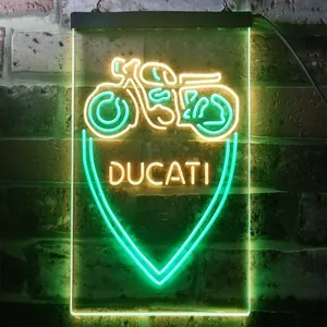 Ducati Motorcycle Neon-Like LED Sign