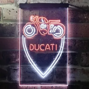 Ducati Motorcycle Neon-Like LED Sign