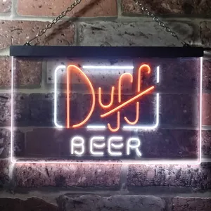 Duff Logo 1 Neon-Like LED Sign
