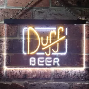 Duff Logo 1 Neon-Like LED Sign