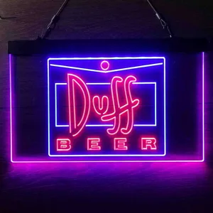 Duff Neon-Like LED Sign