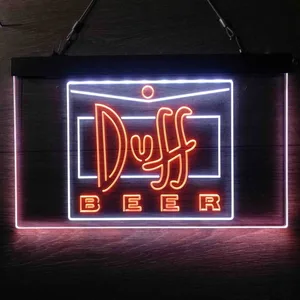 Duff Neon-Like LED Sign