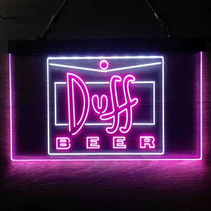 Duff Neon-Like LED Sign