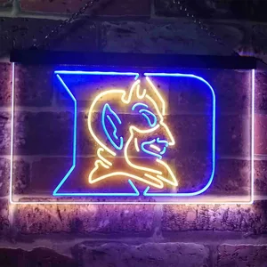 Duke Blue Devils Logo Neon-Like LED Sign