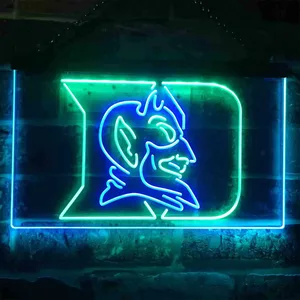 Duke Blue Devils Logo Neon-Like LED Sign