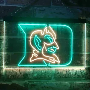 Duke Blue Devils Logo Neon-Like LED Sign
