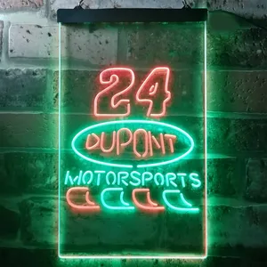 Dupont Motorsports 24 Neon-Like LED Sign