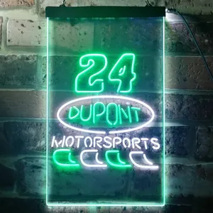 Dupont Motorsports 24 Neon-Like LED Sign