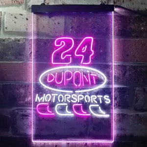 Dupont Motorsports 24 Neon-Like LED Sign