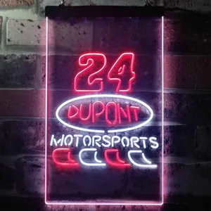 Dupont Motorsports 24 Neon-Like LED Sign