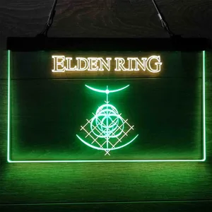 Elden Ring Symbol Neon-Like LED Sign