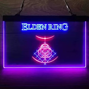 Elden Ring Symbol Neon-Like LED Sign