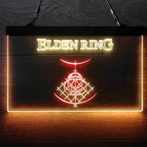 Elden Ring Symbol Neon-Like LED Sign