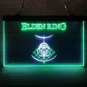 Elden Ring Symbol Neon-Like LED Sign