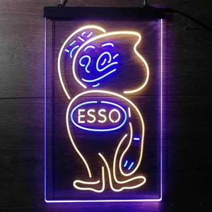 Esso Oil Drop Logo Neon-Like LED Sign