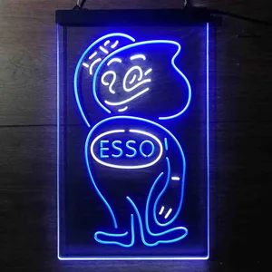 Esso Oil Drop Logo Neon-Like LED Sign