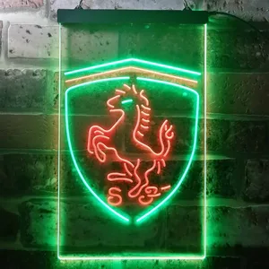 Ferrari Prancing Horse Neon-Like LED Sign
