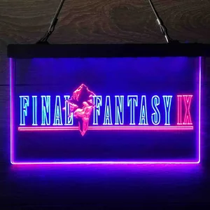 Final Fantasy IX Neon-Like LED Sign