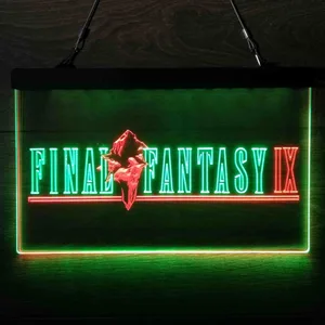 Final Fantasy IX Neon-Like LED Sign
