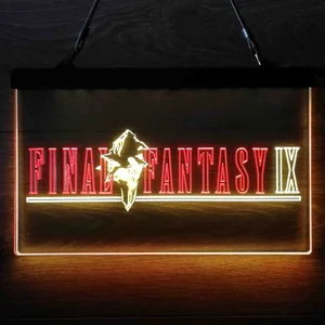 Final Fantasy IX Neon-Like LED Sign