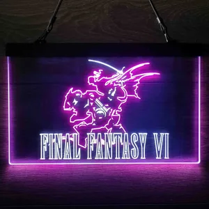 Final Fantasy VI Neon-Like LED Sign