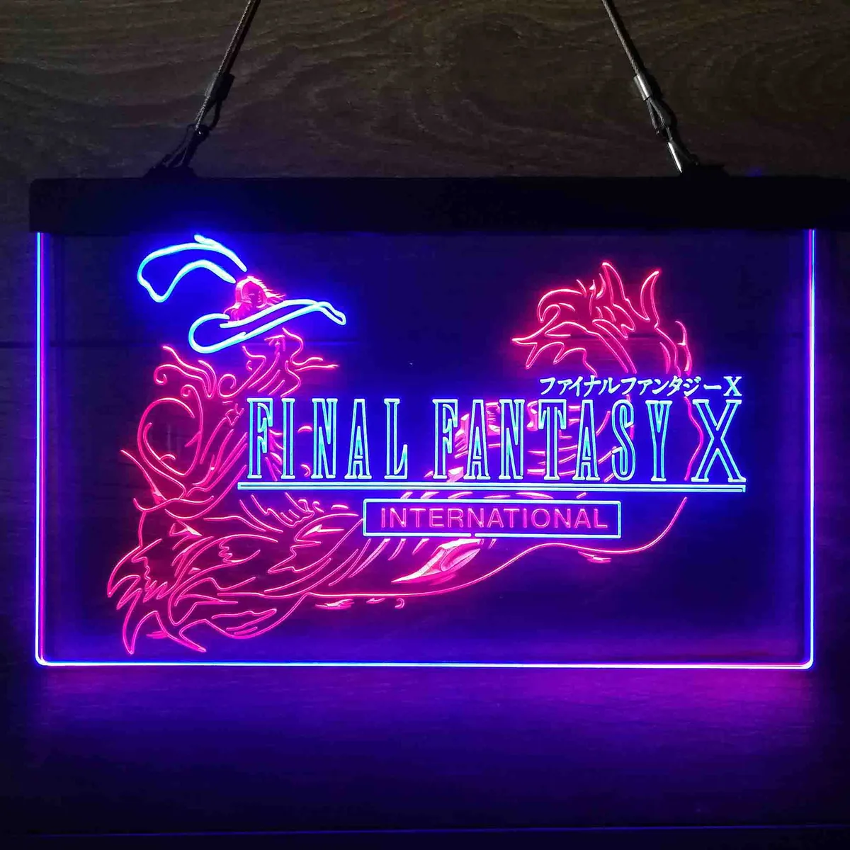Final Fantasy X International Neon-Like LED Sign