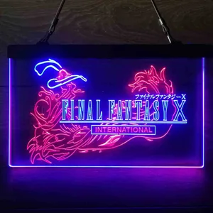 Final Fantasy X International Neon-Like LED Sign