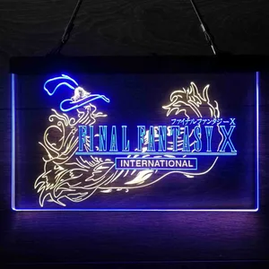 Final Fantasy X International Neon-Like LED Sign
