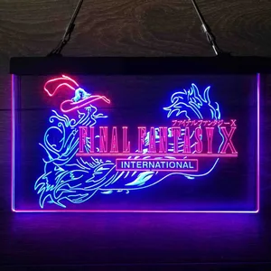 Final Fantasy X International Neon-Like LED Sign
