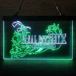 Final Fantasy X International Neon-Like LED Sign