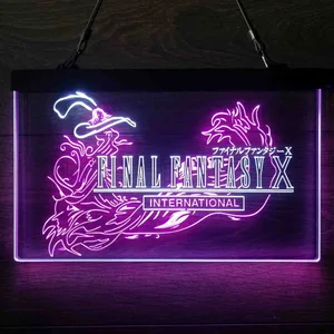 Final Fantasy X International Neon-Like LED Sign
