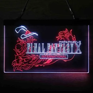 Final Fantasy X International Neon-Like LED Sign
