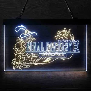 Final Fantasy X International Neon-Like LED Sign