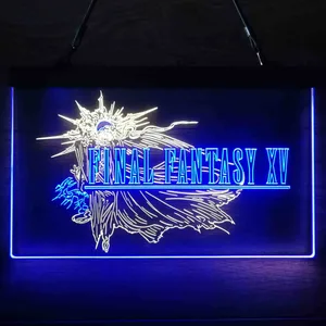 Final Fantasy XV Neon-Like LED Sign