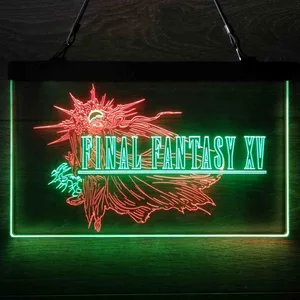 Final Fantasy XV Neon-Like LED Sign