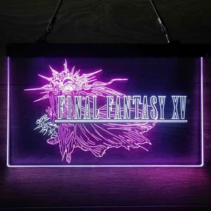 Final Fantasy XV Neon-Like LED Sign