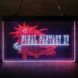 Final Fantasy XV Neon-Like LED Sign