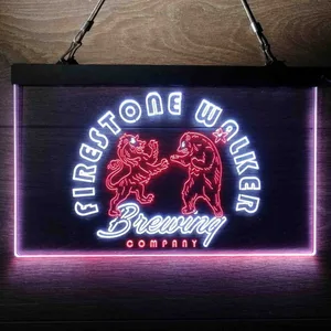 Firestone Walker Brewing Company Logo Neon-Like LED Sign