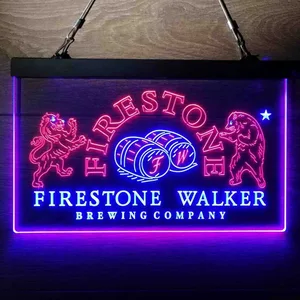 Firestone Walker Brewing Company Vintage Neon-Like LED Sign