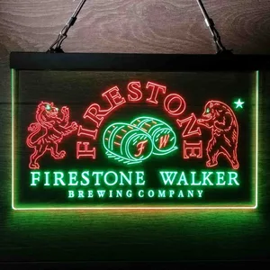 Firestone Walker Brewing Company Vintage Neon-Like LED Sign
