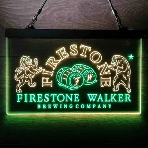 Firestone Walker Brewing Company Vintage Neon-Like LED Sign