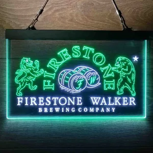 Firestone Walker Brewing Company Vintage Neon-Like LED Sign
