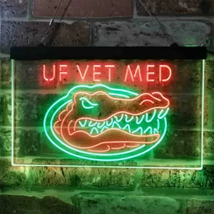 Florida Gators VET MED Neon-Like LED Sign