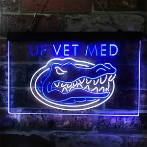 Florida Gators VET MED Neon-Like LED Sign