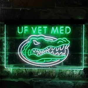 Florida Gators VET MED Neon-Like LED Sign
