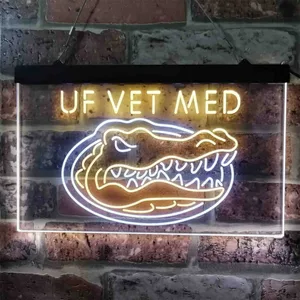 Florida Gators VET MED Neon-Like LED Sign