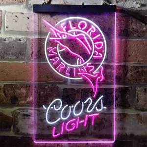 Florida Marlins Coors Light Neon-Like LED Sign