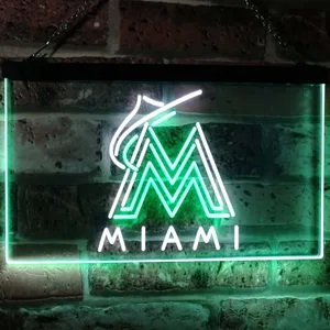 Florida Marlins Logo 1 Neon-Like LED Sign