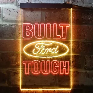 Ford Built Tough Neon-Like LED Sign